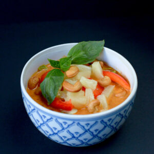 Curry Rouge et Ananas